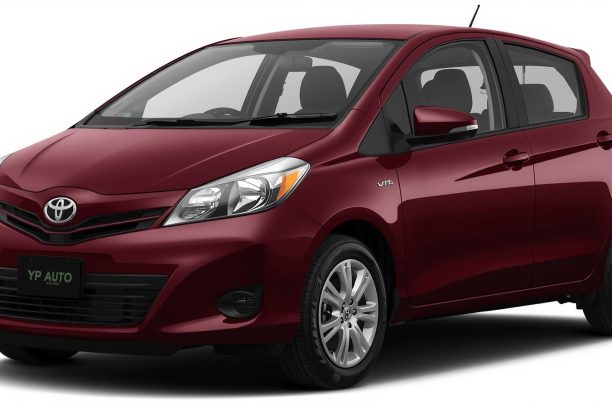 Create 2014 Toyota Vitz png wine red Put small “YP AUTO” water mark so no one can steal image